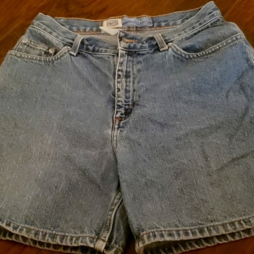 Faded glory denim shorts